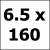 BROCA SDS PLUS 05 06.5 X 160MM