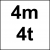 CINTA DE ELEVAÇÃO DE 4 TON - 4MT REF SX-04 (ASTRO)