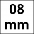 CHAVE COMBINADA 01 08MM (GEDORE)