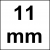 CHAVE COMBINADA 02 11MM (ROBUST)