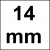 CHAVE COMBINADA 02 14MM (ROBUST)