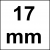 CHAVE COMBINADA 02 17MM (ROBUST)