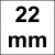 CHAVE COMBINADA 02 22MM (ROBUST)