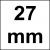 CHAVE COMBINADA 02 27MM (ROBUST)