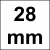 CHAVE COMBINADA 02 28MM (ROBUST)