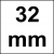 CHAVE COMBINADA 02 32MM (ROBUST)