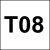 CHAVE ALLEN TIPO TORX 01 T08 43TX (GEDORE)