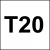 CHAVE ALLEN TIPO TORX 01 T20 43TX (GEDORE)