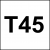 CHAVE ALLEN TIPO TORX 01 T45 43TX (GEDORE)