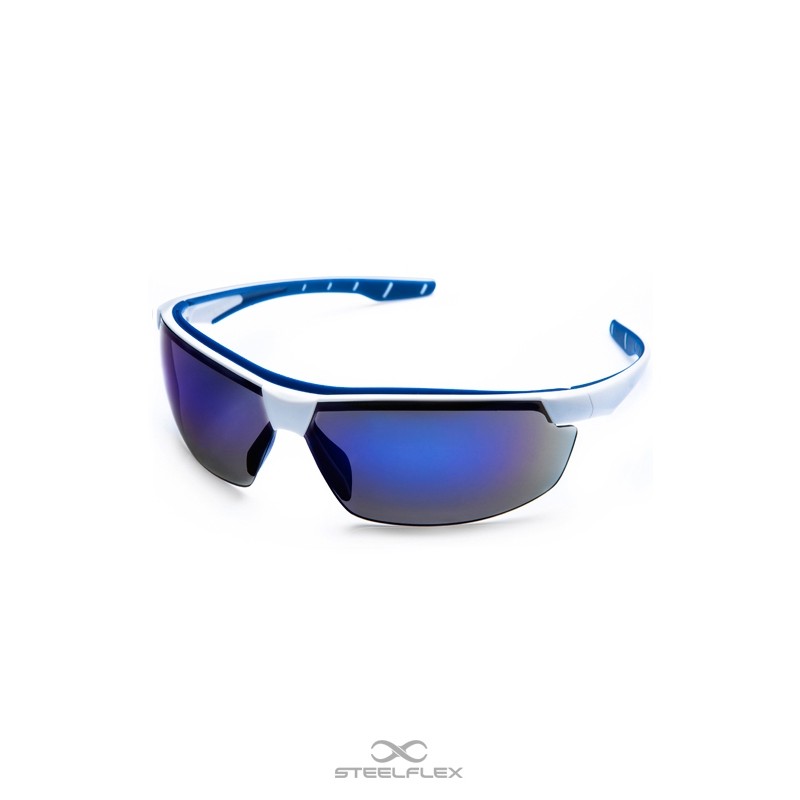 OCULOS DE SEGURANÇA NEON AZUL (STEEFLEX)