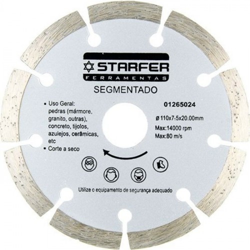 DISCO DIAMANTADO CORTE SECO (STARFER)