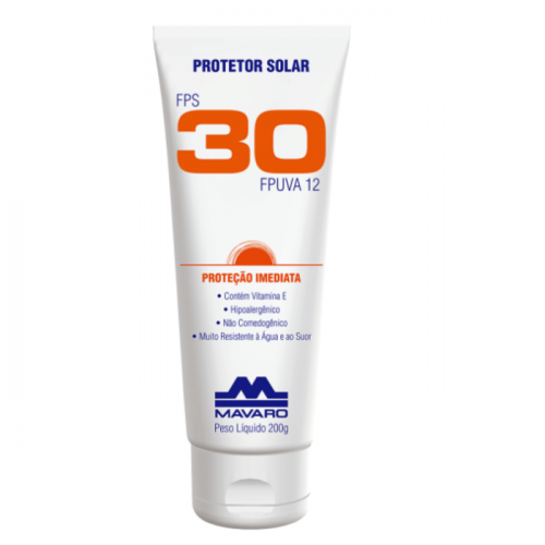 PROTETOR SOLAR FPS30 120G (MAVARO)