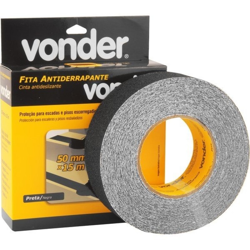 FITA ANTIDERRAPANTE 50MM X 15M (VONDER)