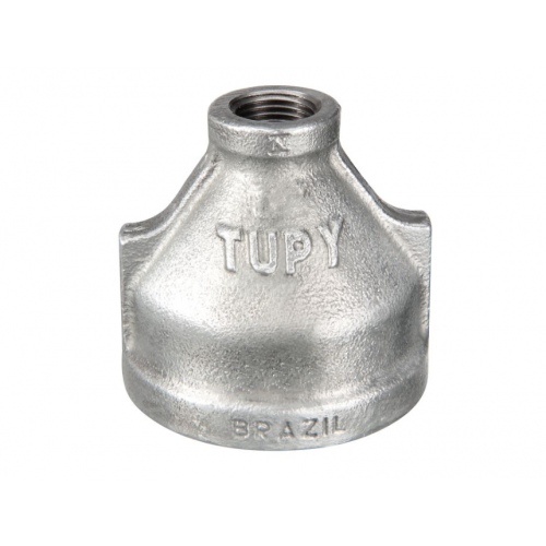 LUVA DE REDUÇÃO 1 X 1.2" GALVANIZADO (TUPY)