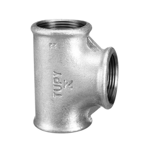 TÊ 1.1/2" 90º GALVANIZADO BSP (TUPY)