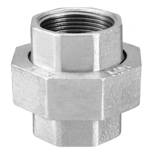 UNIÃO ASSENTO PLANO DE 1.1/2" GALVANIZADO BSP (TUPY)