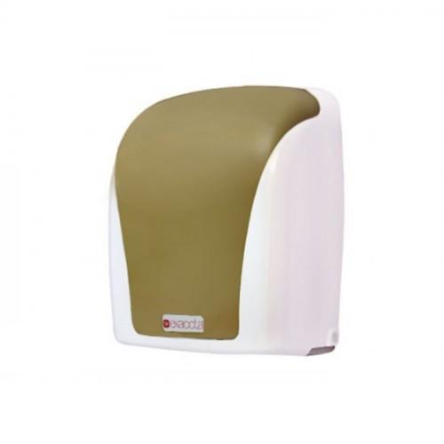 DISPENSER P/ PAPEL TOALHA INTERF.BRANCO/DOURADO E-DINT206 (EXACCTA)