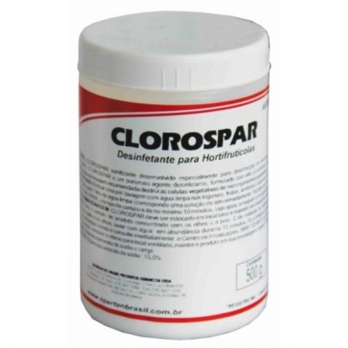 CLOROSPAR - DESINFETANTE PARA HORTIFRUTÍCULAS 500 G (SPARTAN)