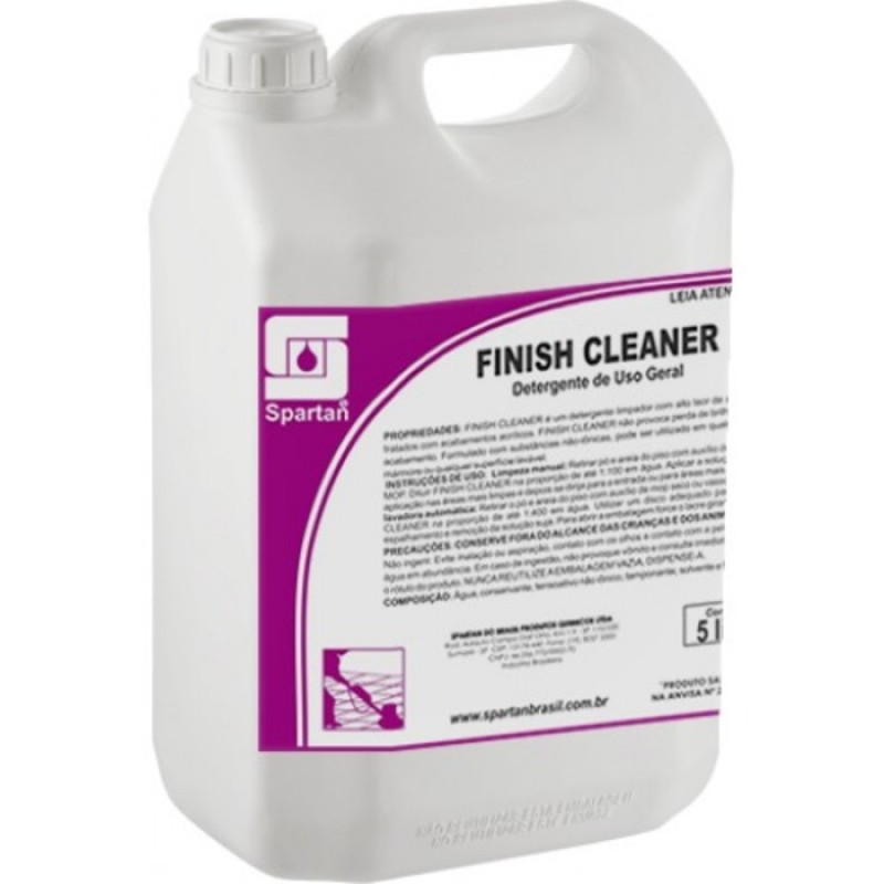 DETERGENTE FINISH CLEANER  5LTs (SPARTAN)