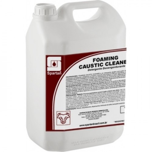 DETERGENTE E DESENGORDURANTE FOAMING CAUSTIC CLEANER 5Lts (SPARTAN)