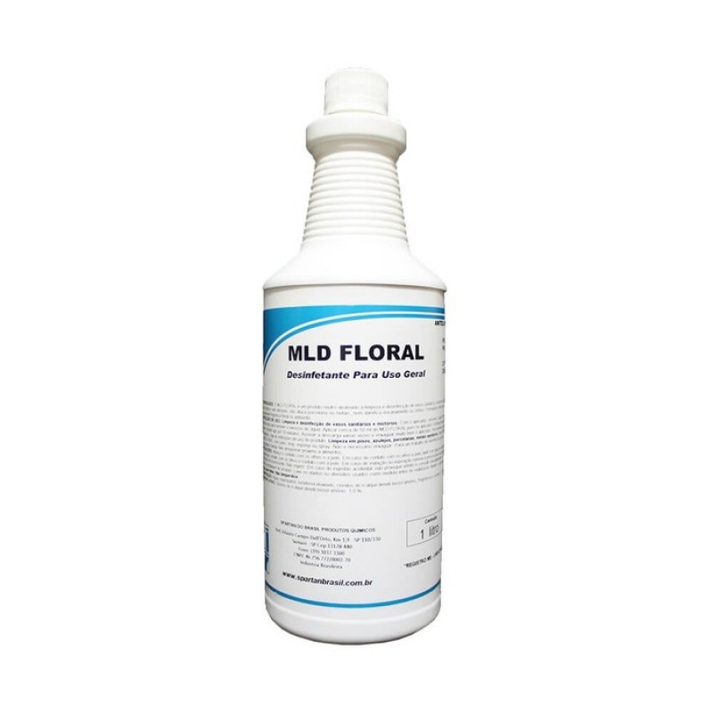 DESINFETANTE MLD FLORAL 1LT (SPARTAN)