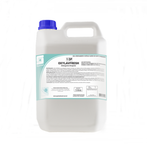 DETERGENTE  ALVEJANTE OXYLAVFRESH  5LTs (SPARTAN)