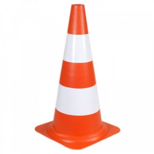 CONE SINALIZAÇÃO PVC 75 CM LA/BR (KTELI)