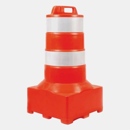 CONE SINALIZADOR TIPO TONEL REFLETIVO (PLASTCOR)